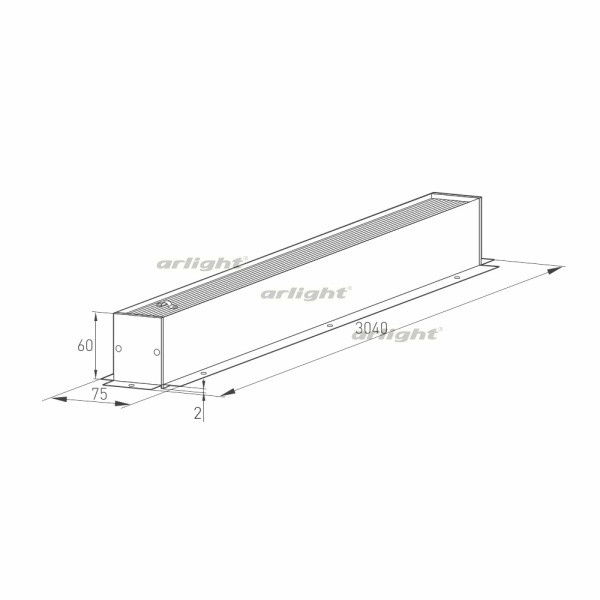 Шинопровод MAG-TRACK-4560-F 028062(1)