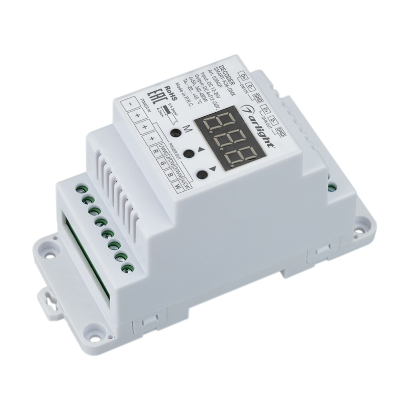 Декодер Smart-K36-DMX (12-24V, 4x5A, Din) 028409