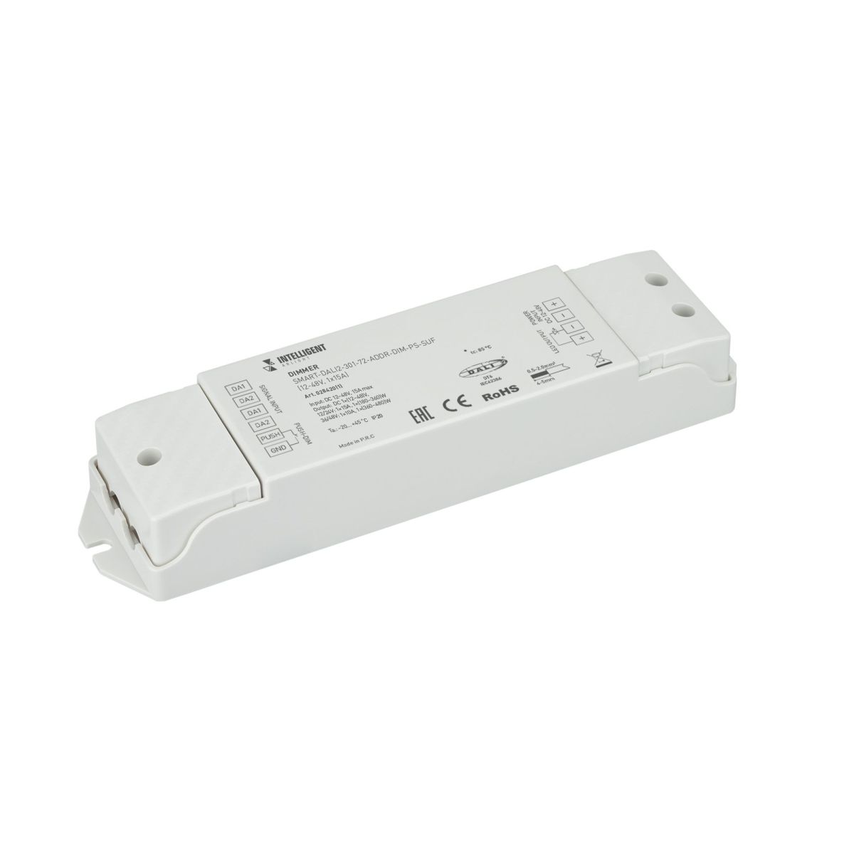 Диммер SMART-DALI2-301-72-ADDR-DIM-PS-SUF (12-48V, 1x15A) 028420(1)