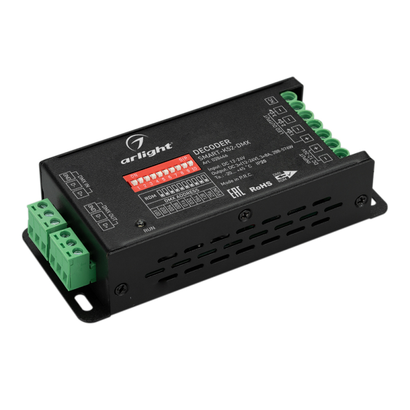 Декодер Smart-K52-DMX (12-24V, 3x8A) 028446