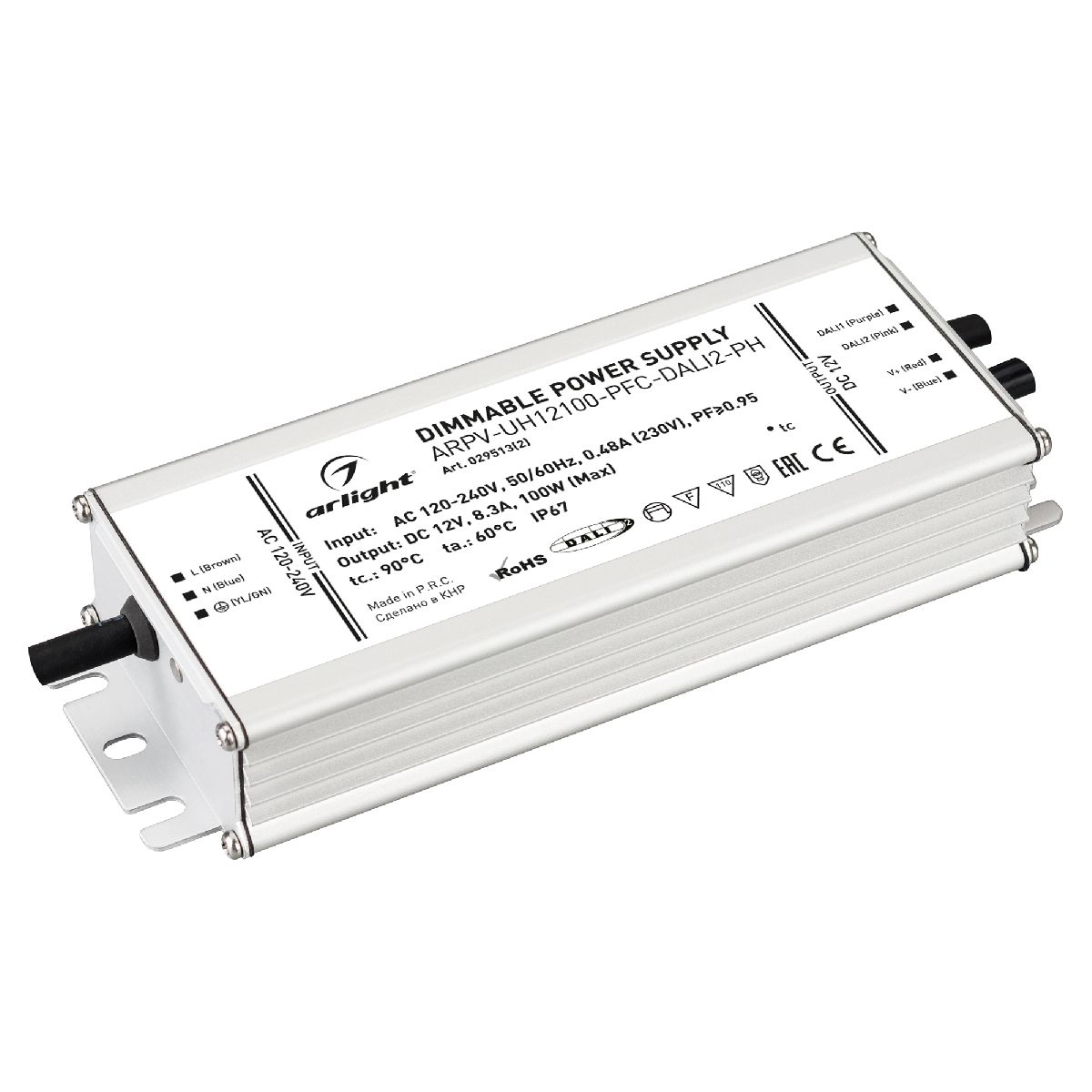Блок питания для светодиодной ленты ARPV-UH12100-PFC-DALI2-PH 029513(2)