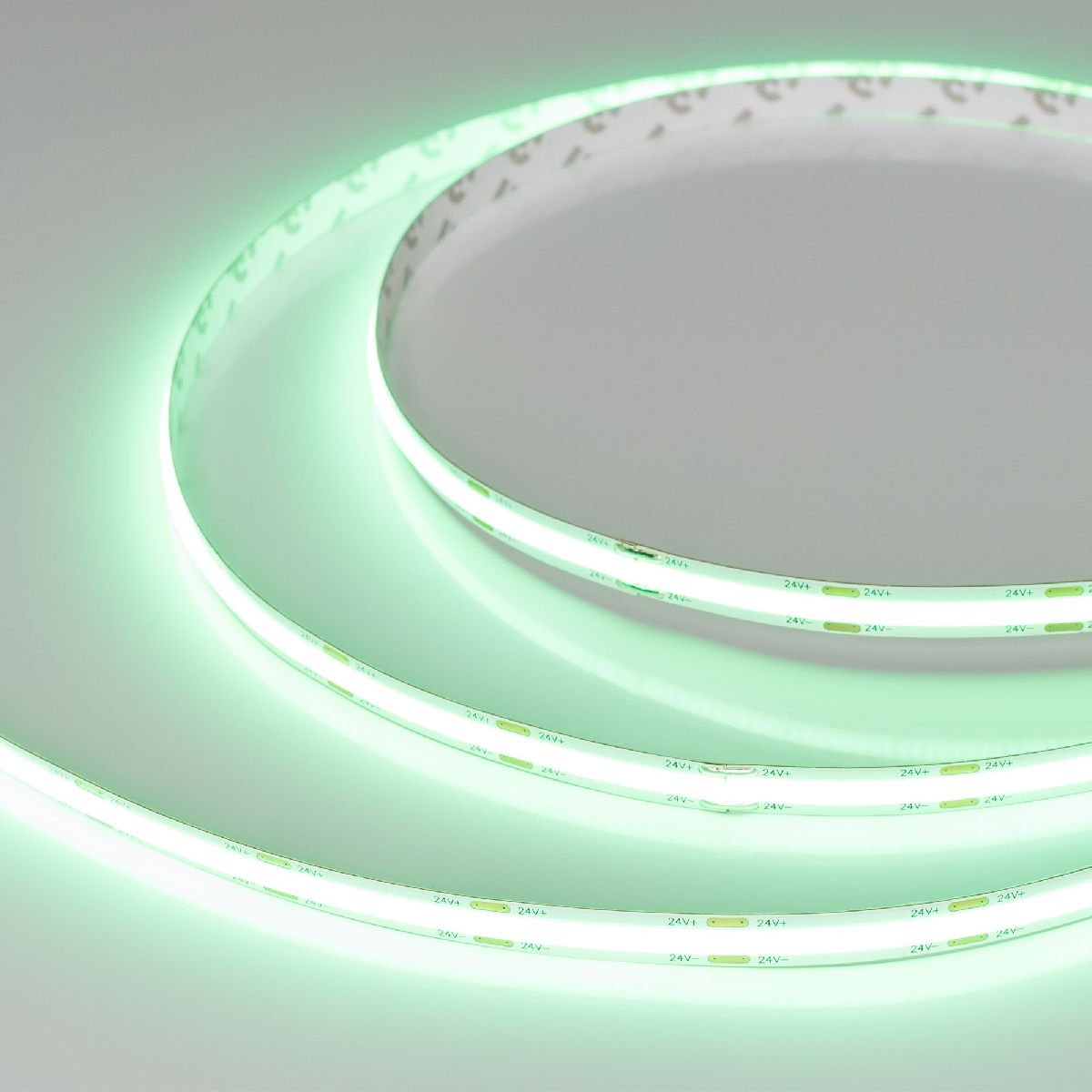 Светодиодная лента COB-X544-8mm 24V Green (11.5 W/m, IP20, 5m) 032174(3)