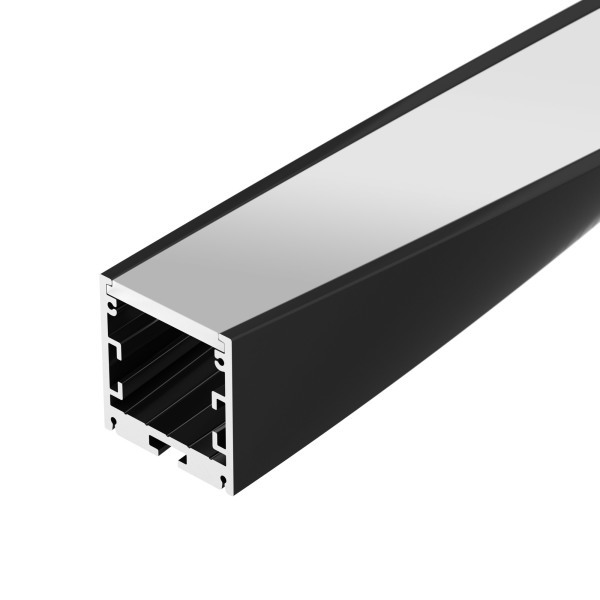 Алюминиевый профиль SL-ARC-3535-Twist90R-400 Black 032682