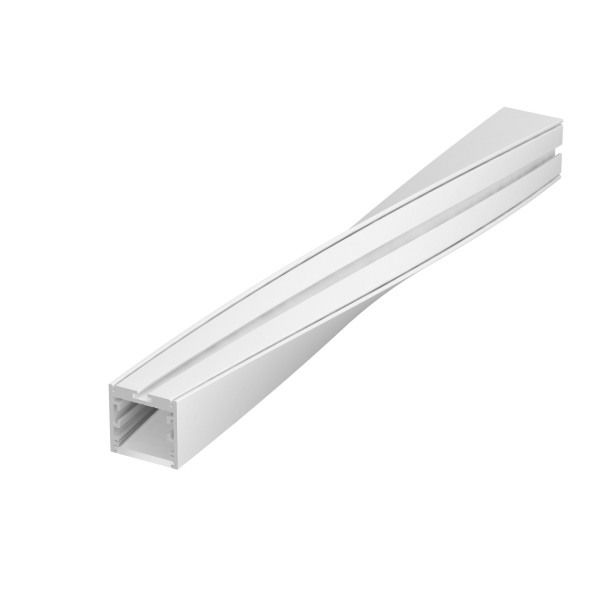 Алюминиевый профиль SL-ARC-3535-Twist90R-400 White 032684