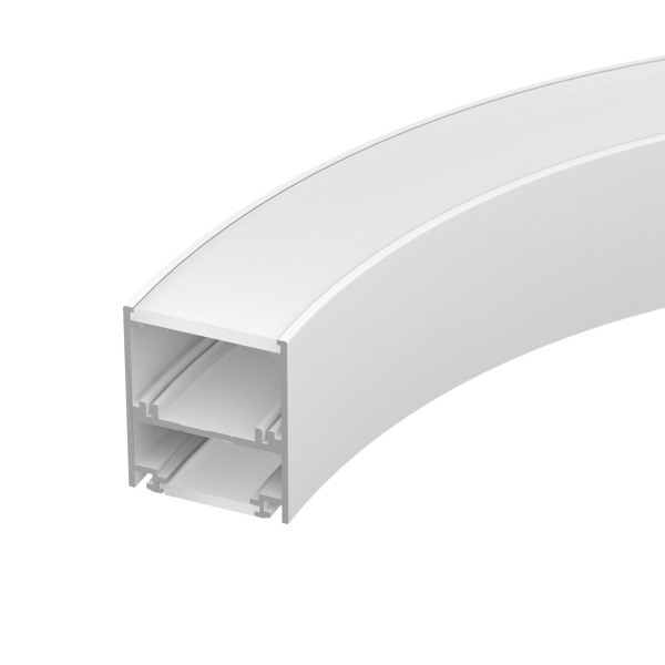 Алюминиевый профиль SL-ARC-5060-D1000-A90 White (дуга 1 из 4) 032694