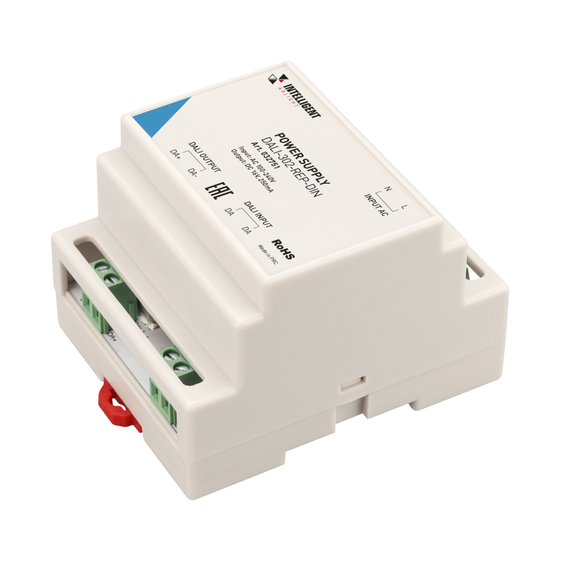 Блок питания шины Dali-302-REP-Din (230V, 250mA) 032751