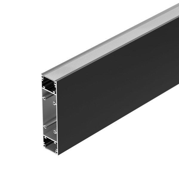 Алюминиевый профиль SL-Line-25100-Dual-2500 Black 033735