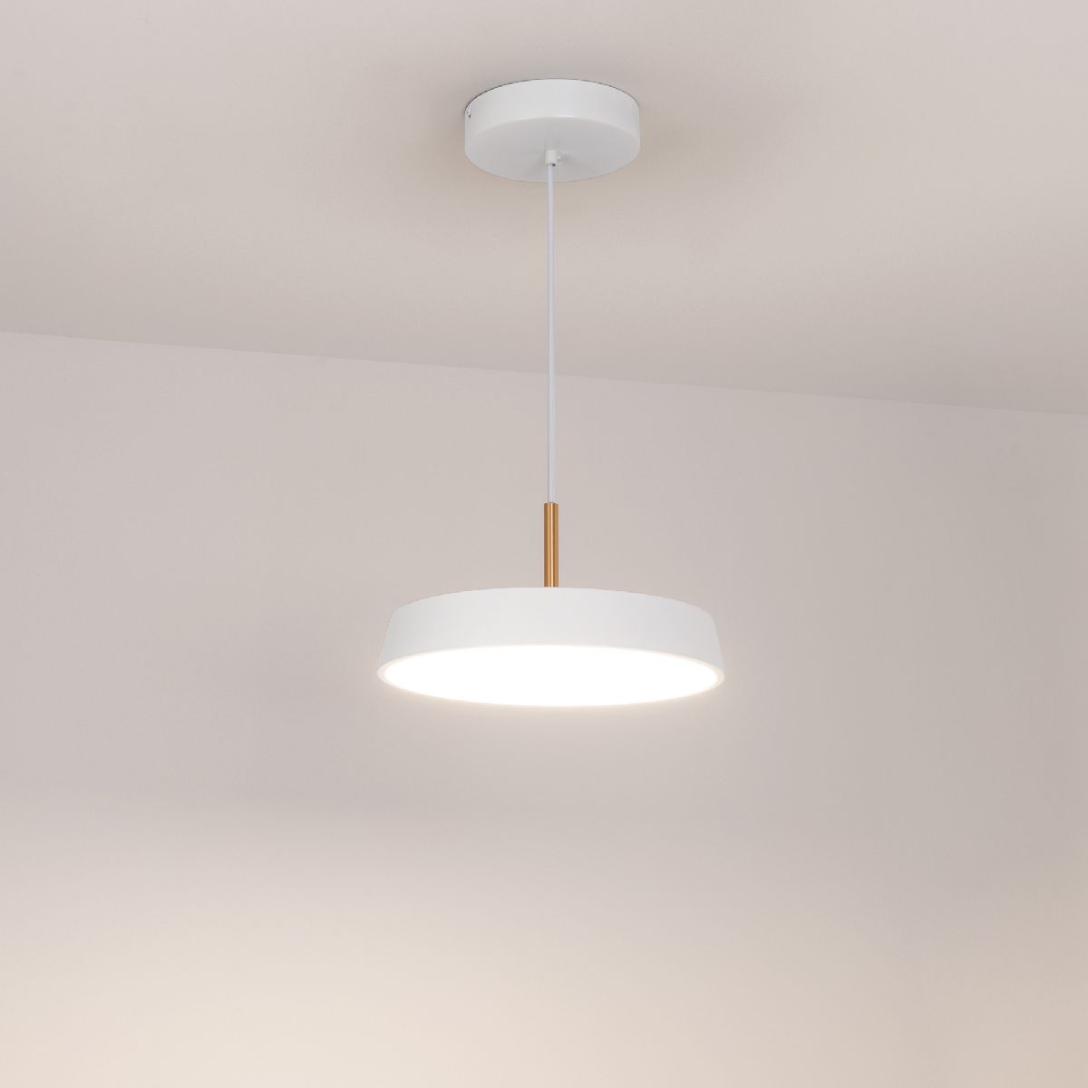 Подвесной светильник SP-ELEGANT-R300-17W Day4000 (WH, 120 deg, 230V) 033919(1)