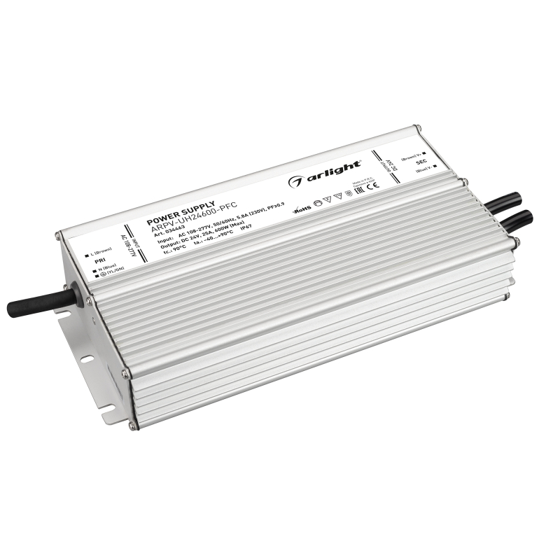 Блок питания ARPV-UH24600-PFC (24V, 25A, 600W) 034463