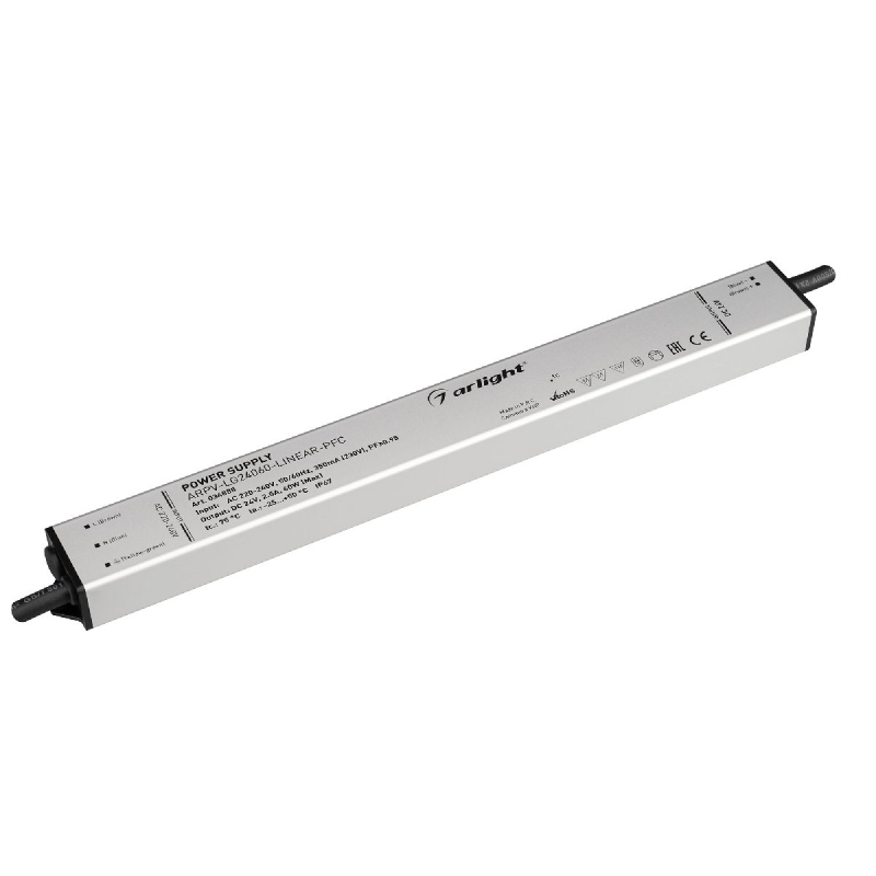 Блок питания ARPV-LG24060-LINEAR-PFC 24V, 2.5A, 60W 034888