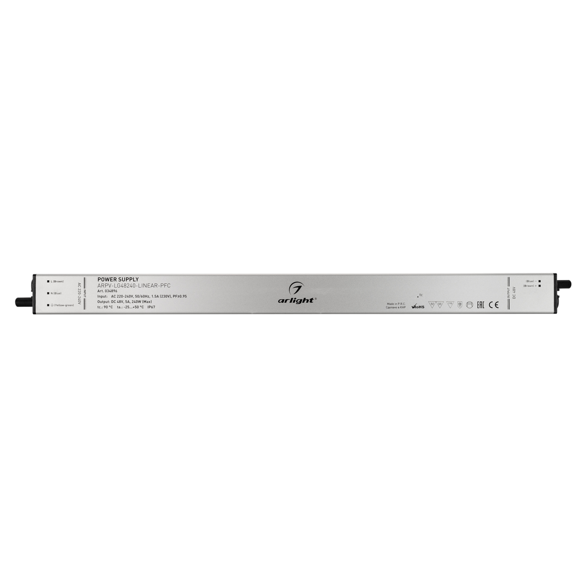 Блок питания ARPV-LG48240-LINEAR-PFC (48V, 5A, 240W) 034896