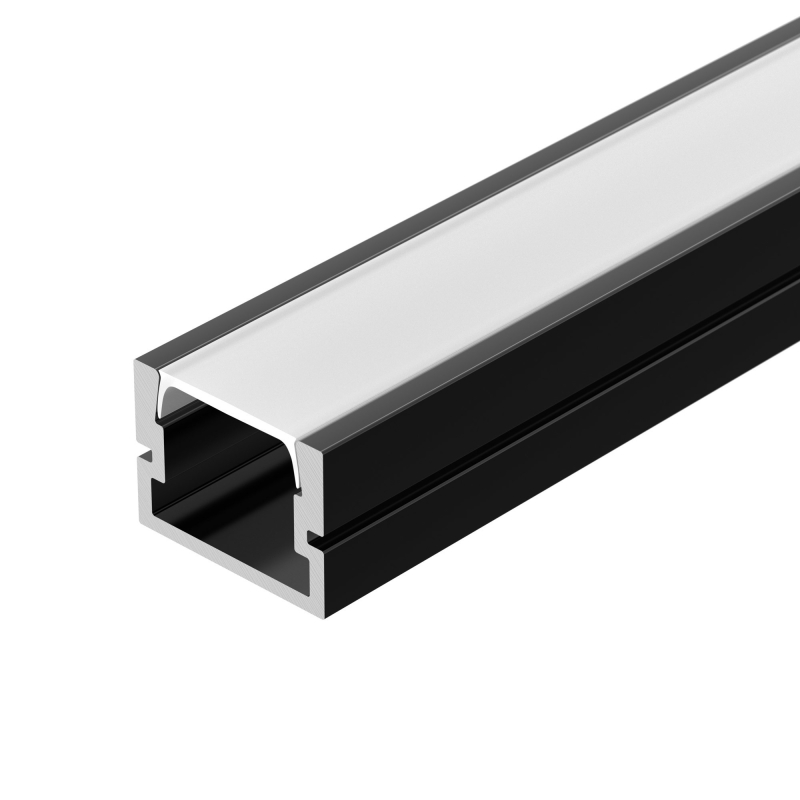Алюминиевый профиль PDS-SM-2000 Anod Black 035027