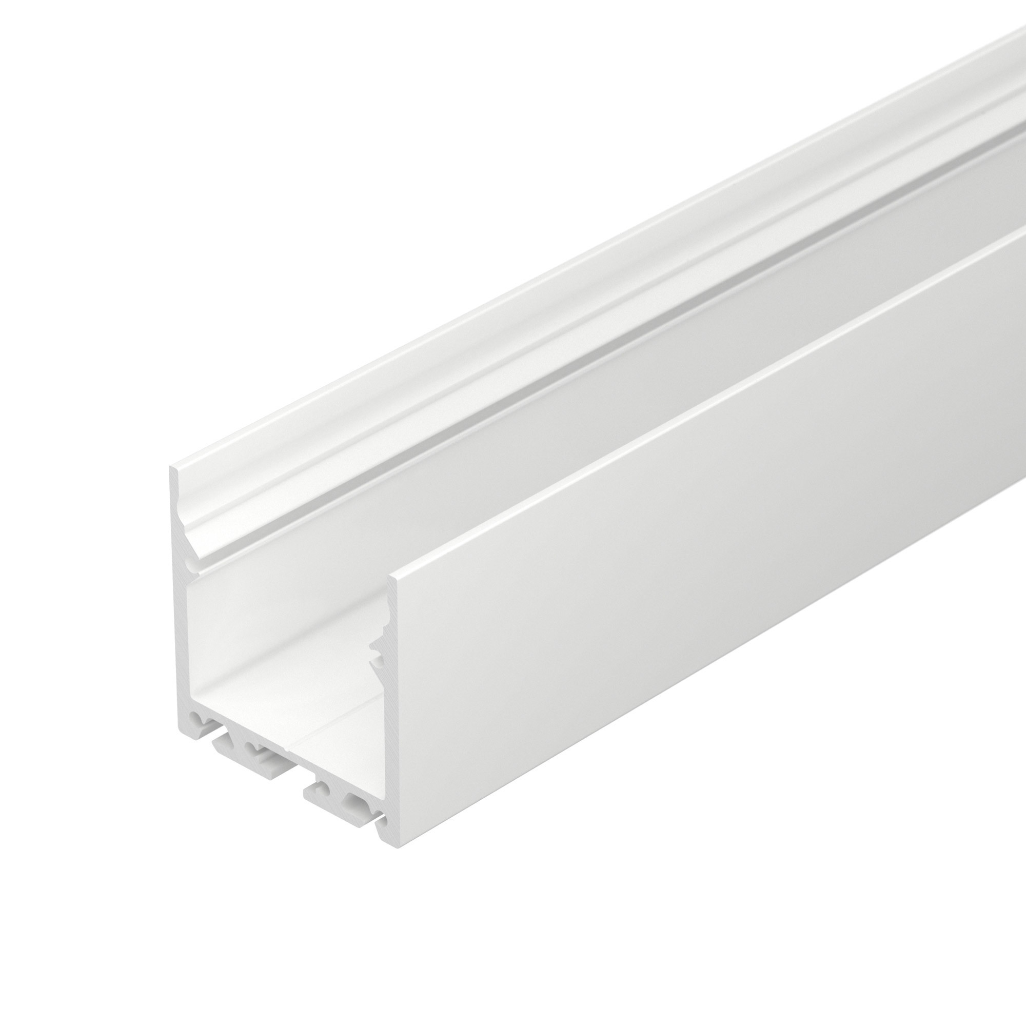 Алюминиевый профиль с экраном SL-LINE-3535-2500 WHITE+OPAL 036302