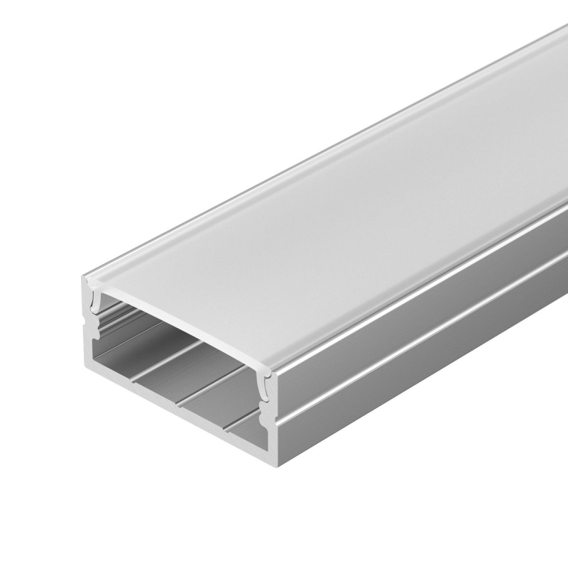 Алюминиевый профиль с экраном ARH-Wide-H10-2000 Anod+Opal 036768