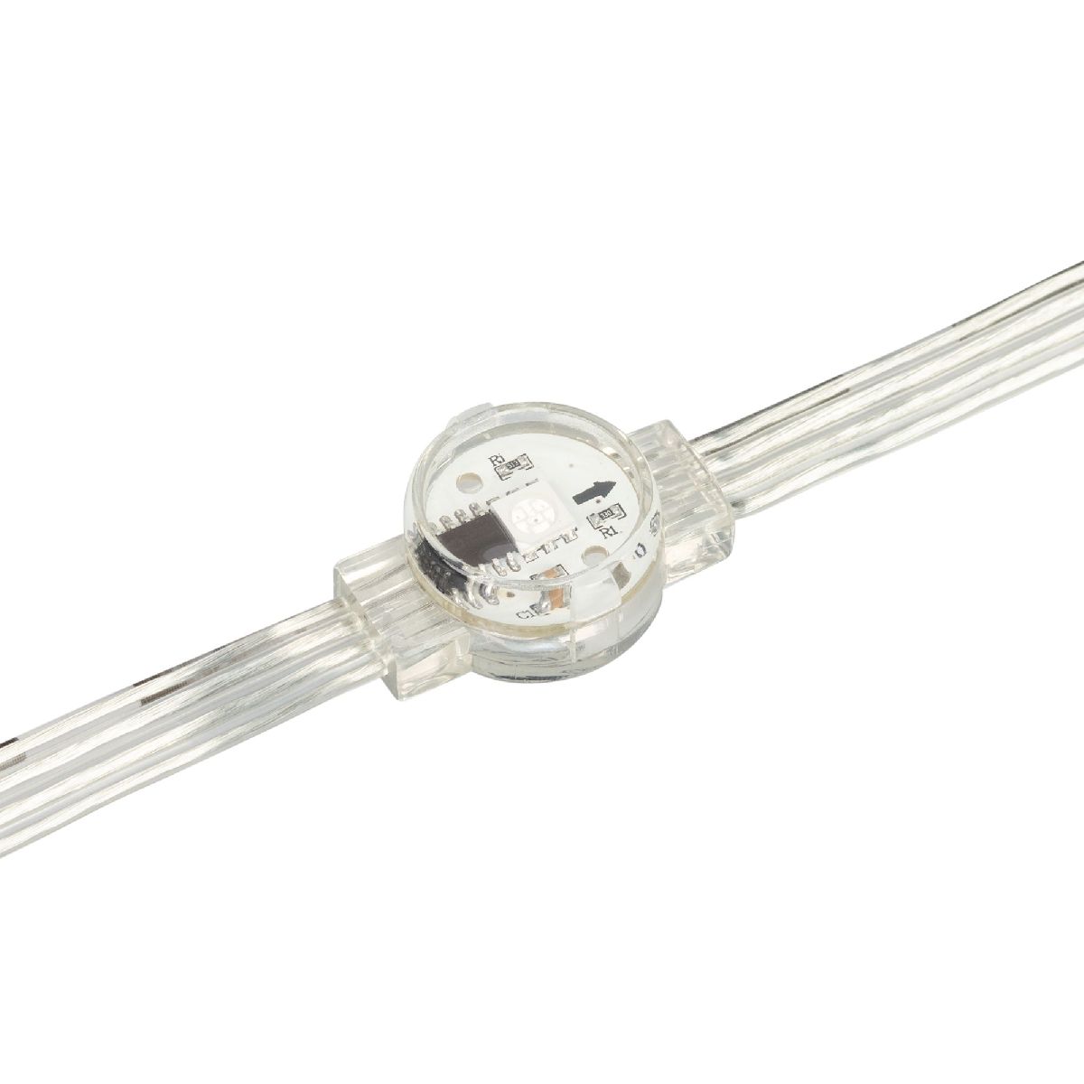 Модуль управляемый DMX-B1-D20 12V RGB (0.3W, IP68, 120 deg) 036777