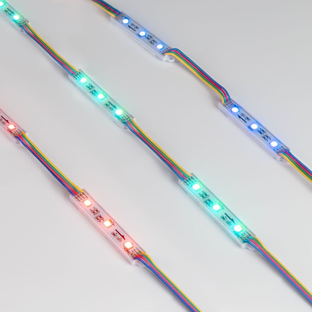 Модуль управляемый SPI-B3 12V RGB-RAM (0.6W, IP66, 120 deg) 036824