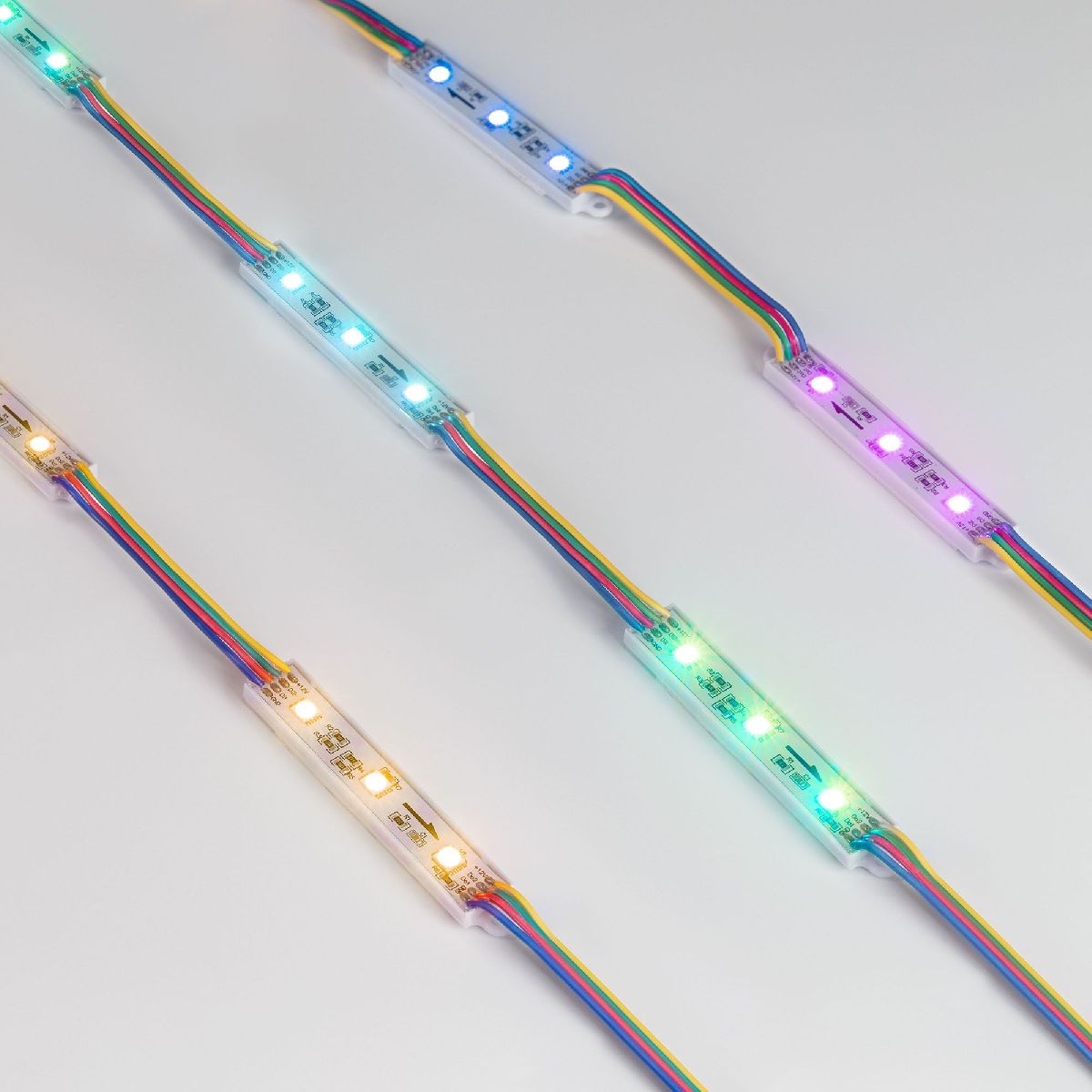 Модуль управляемый SPI-B3 12V RGB-RAM (0.6W, IP66, 120 deg) 036824