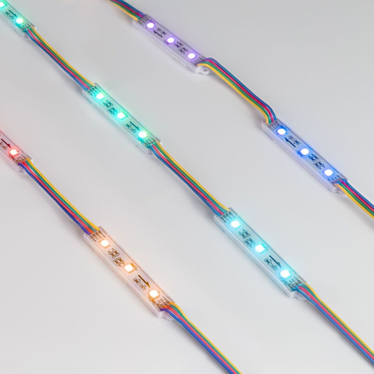 Модуль управляемый SPI-B3 12V RGB-RAM (0.6W, IP66, 120 deg) 036824