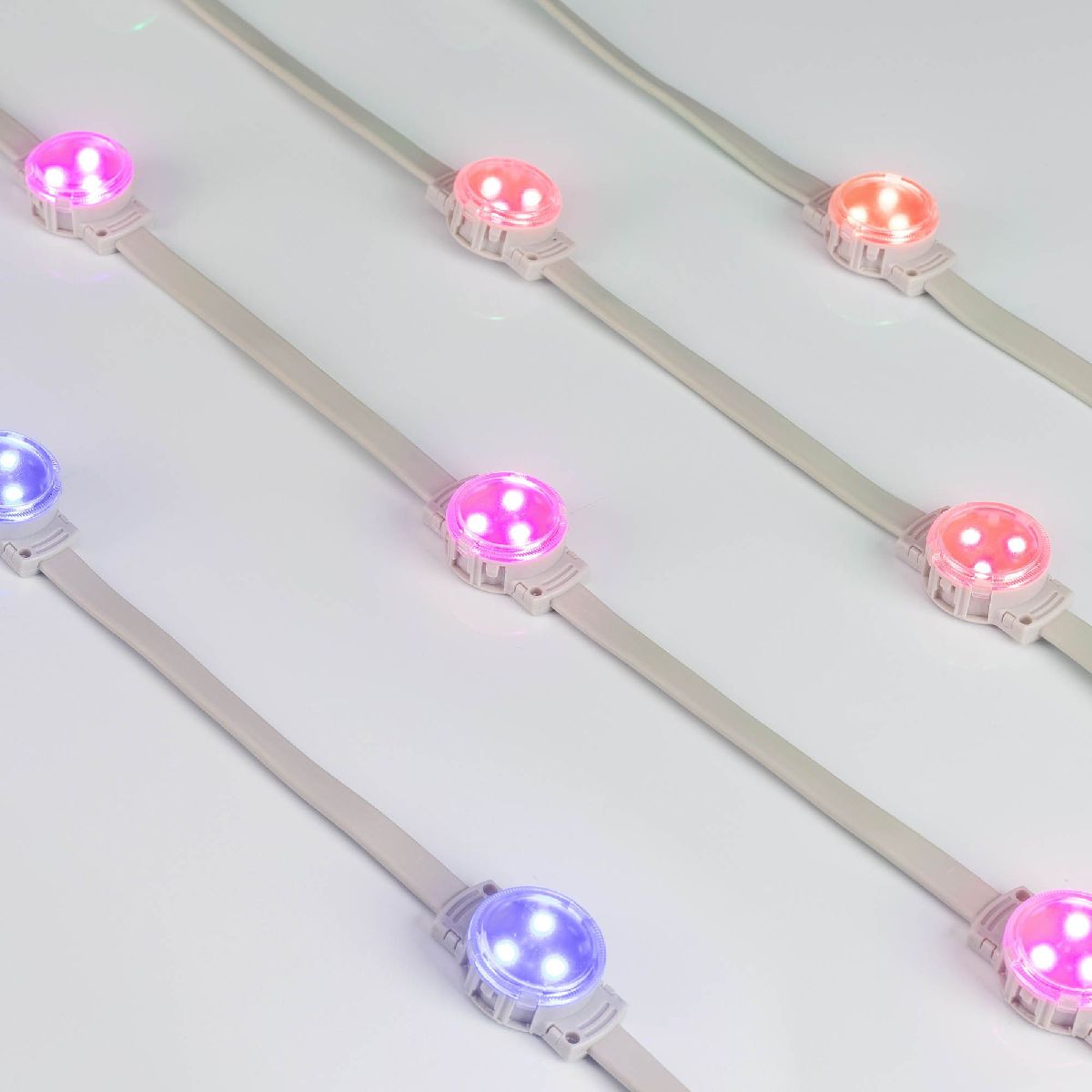 Модуль управляемый DMX-F3-D30 12V RGB (0.75W, IP68, 120 deg) 036830