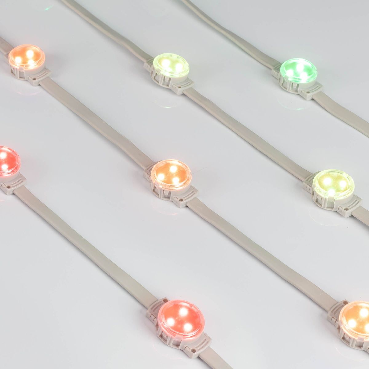 Модуль управляемый DMX-F3-D30 12V RGB (0.75W, IP68, 120 deg) 036830