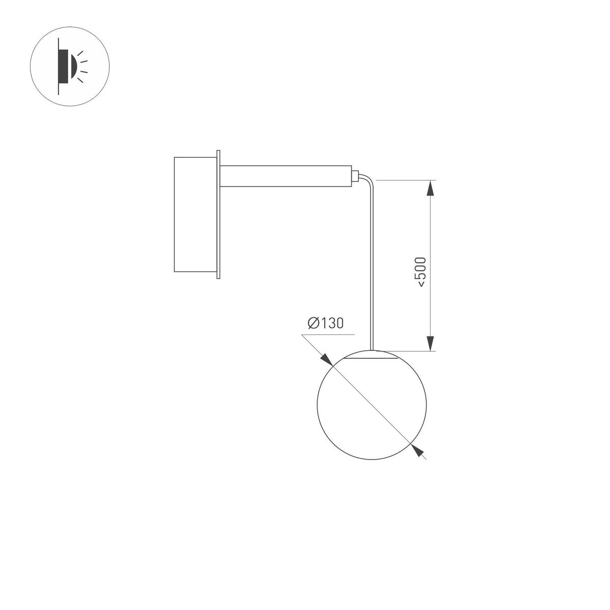 Бра SP-Beads-Wall-Hang-R130-6W Day4000 037065