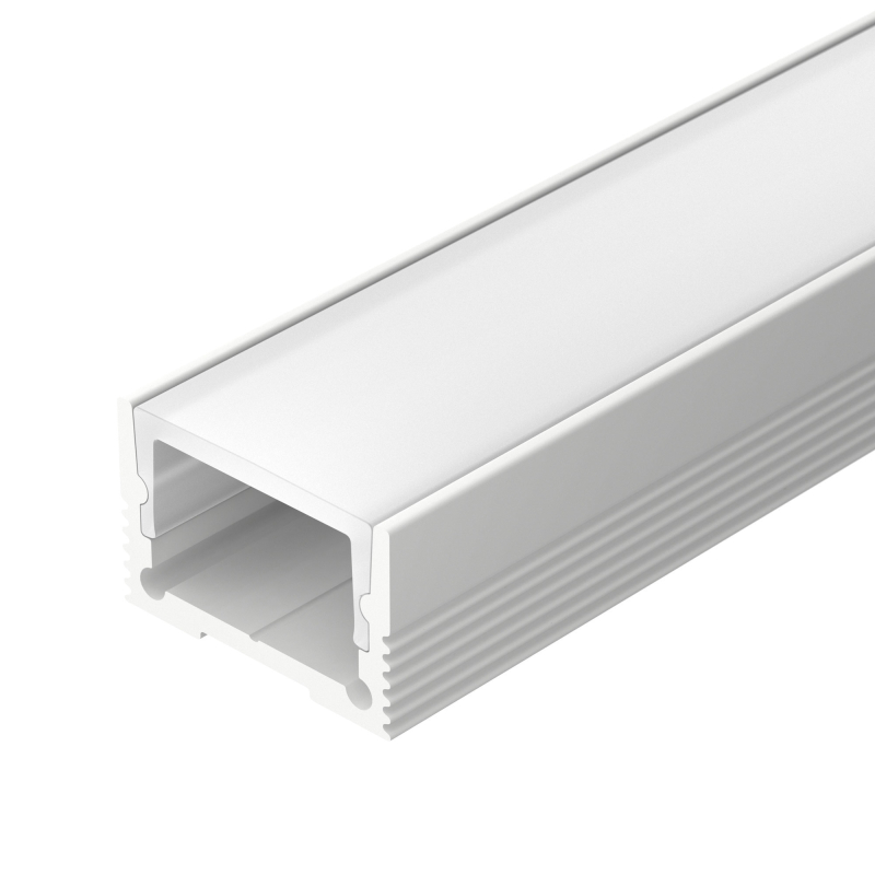 Алюминиевый профиль SL-SLIM20-H13-2000 WHITE 037113