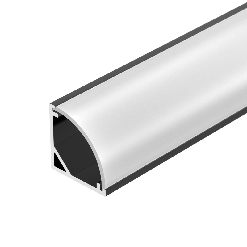 Алюминиевый профиль SL-KANT-H16-2000 BLACK 037116