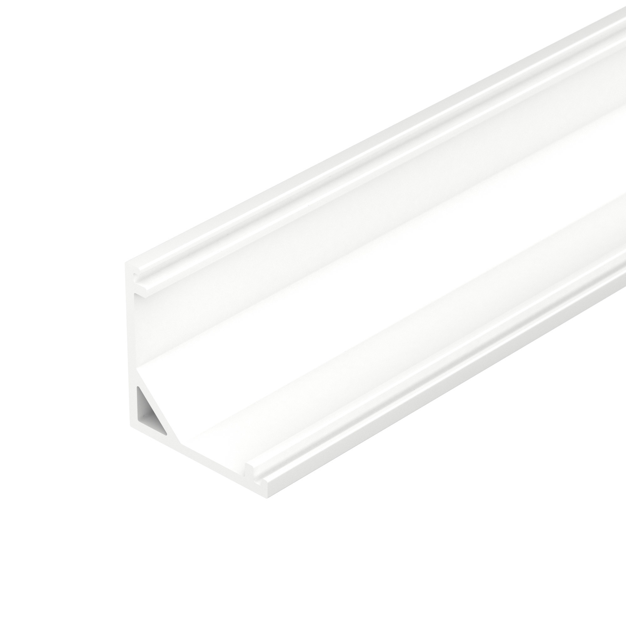 Алюминиевый профиль SL-KANT-H16-2000 WHITE 037117