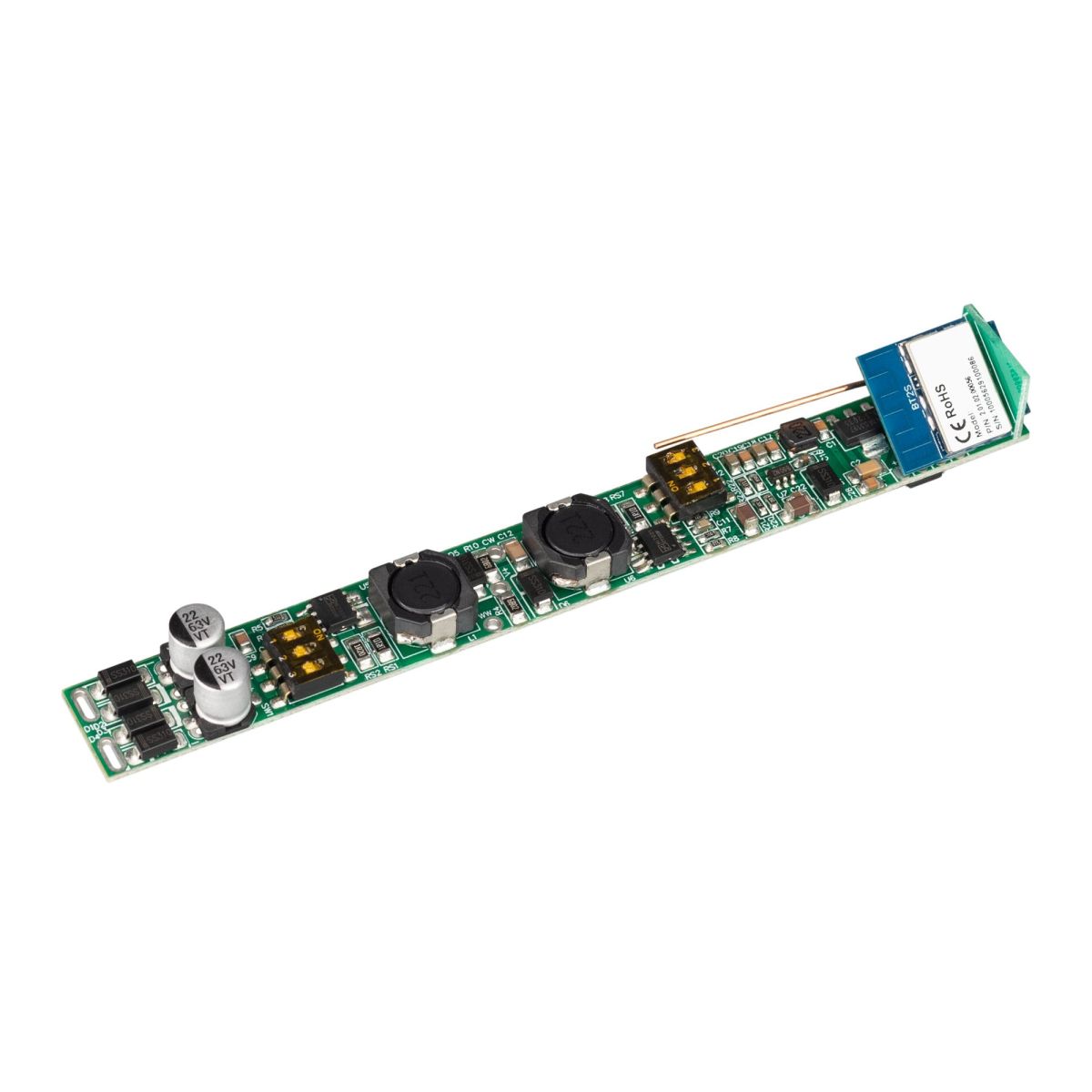 Диммер SMART-CC-202-72-MIX-IN (48V, 2x350-700mA, Track, TUYA BLE, 2.4G) 037269