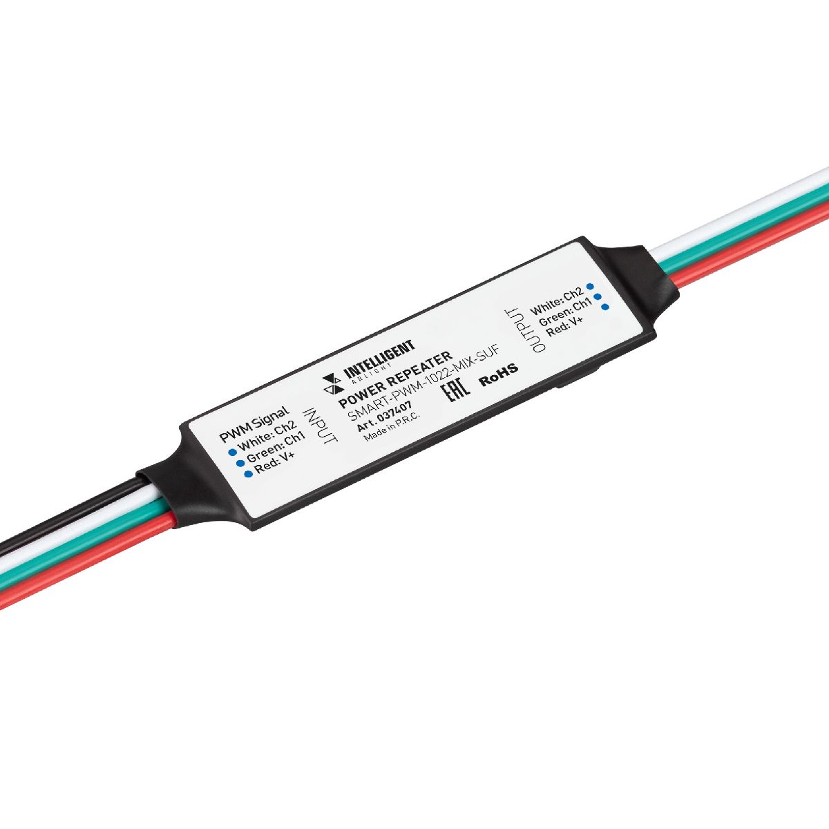 Усилитель SMART-PWM-1022-MIX-SUF (12-24V, 2x2.5A) 037407