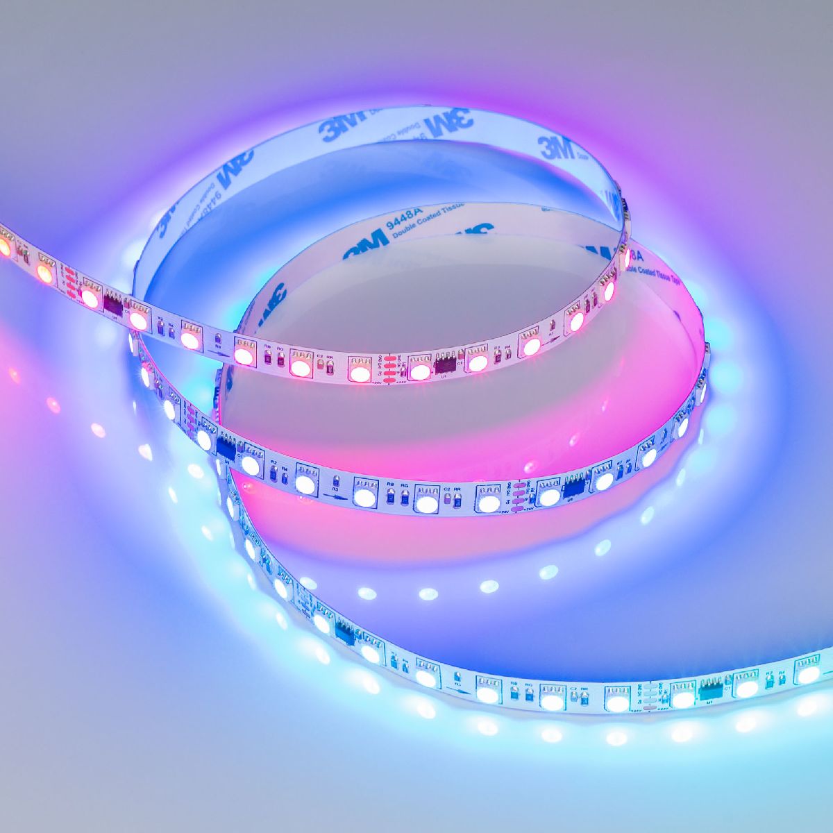 Светодиодная лента DMX-B72-10mm 24V RGB-PX6 (16 W/m, IP20, 5060, 5m) 037869