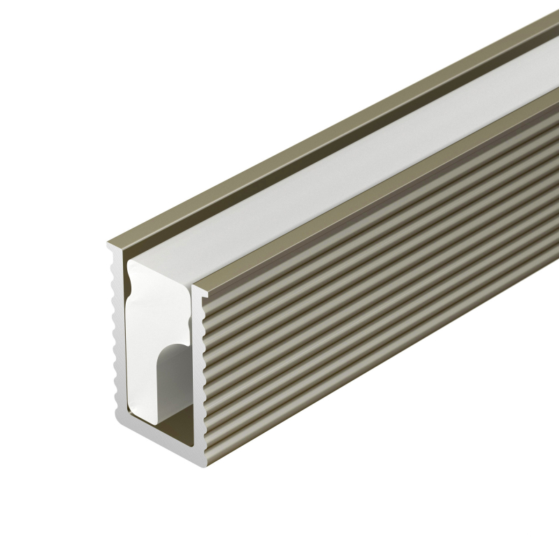 Алюминиевый профиль SL-MINI-6-H9-2000 ANOD OLIVE GREY 038203