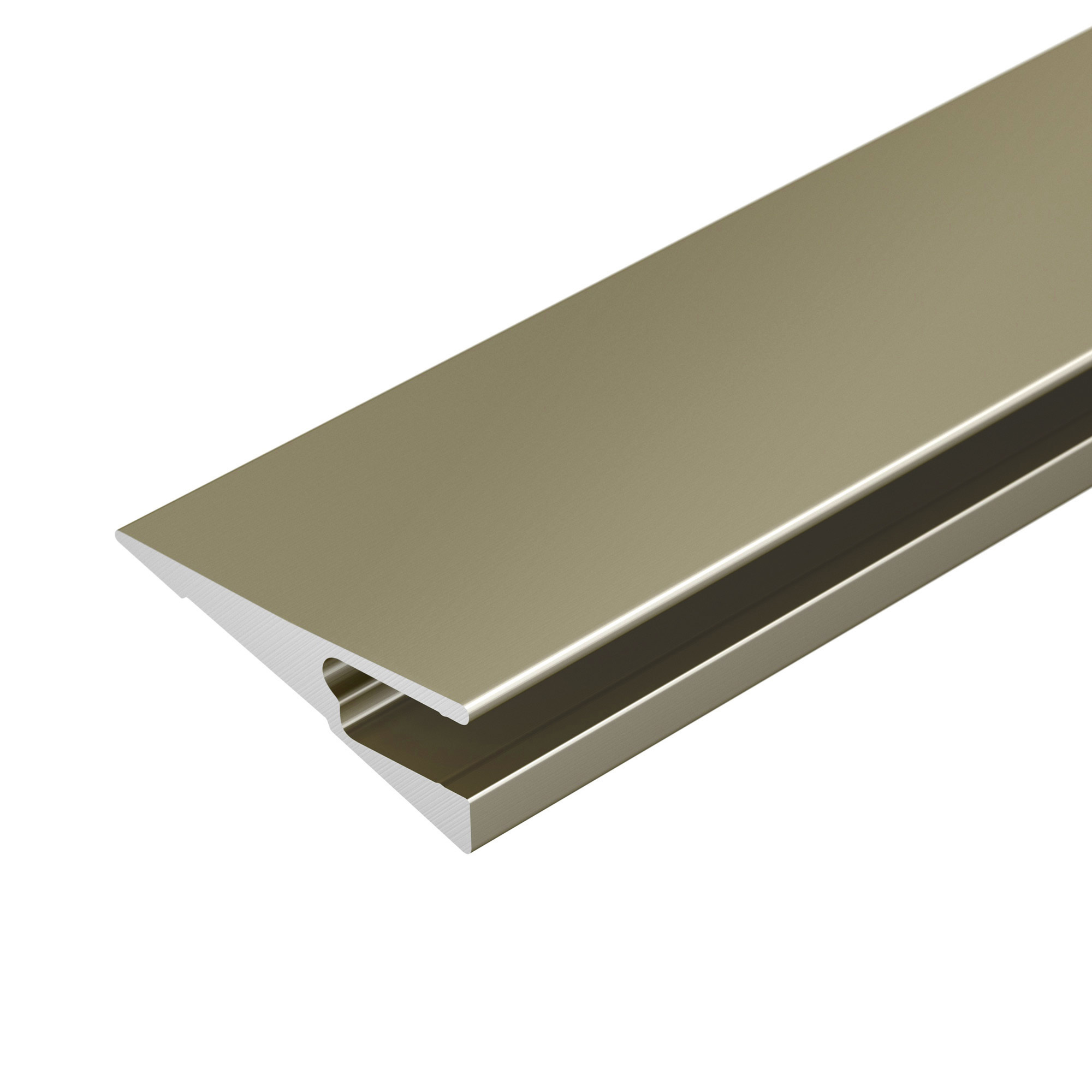 Алюминиевый профиль SL-MINI-SHELF-H8-2000 ANOD OLIVE GREY 038205