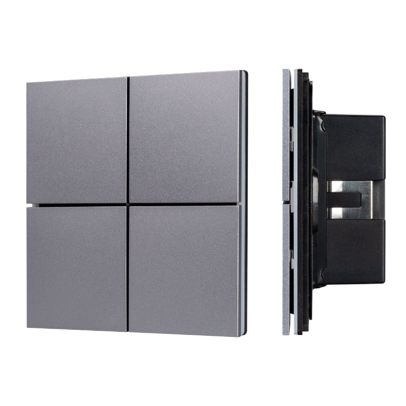 Кнопочная панель KNX-304-23-IN Grey BUS, Frameless 038366