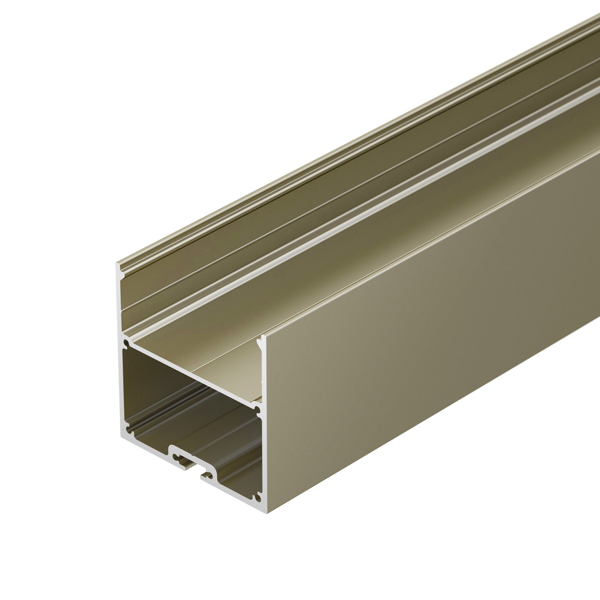 Алюминиевый профиль SL-LINE-5050-LW-2000 ANOD OLIVE GREY 038434
