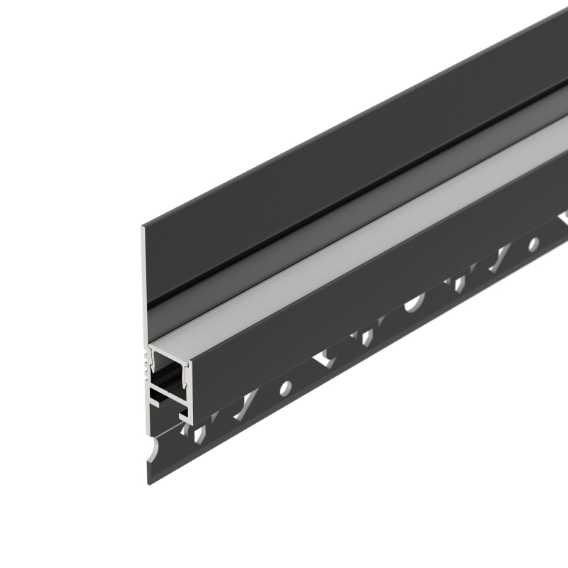 Алюминиевый профиль ARH-PLINTUS-FANTOM-2000 BLACK 038550