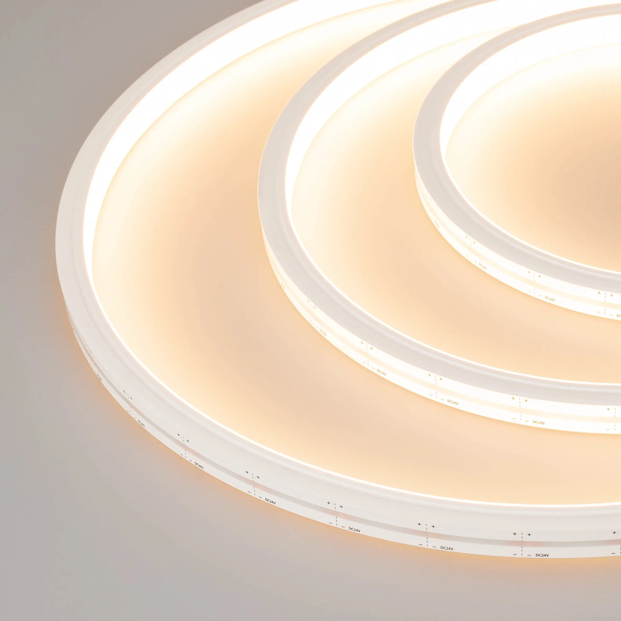 Лента герметичная MOONLIGHT-TOP-M252-13x12mm 24V White-MIX (12 W/m, IP67, 2216, 5m, Wire x1) 038605