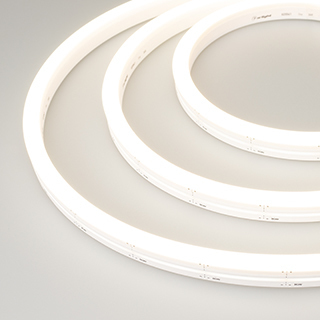 Лента герметичная MOONLIGHT-SIDE-A140-12x17mm 24V Day4000 (9.6 W/m, IP67, 2835, 5m, wire x1) 038797