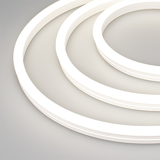 Лента герметичная MOONLIGHT-SIDE-A140-12x24mm 24V Day4000 (9.6 W/m, IP68, 2835, 5m, wire x1) 038798