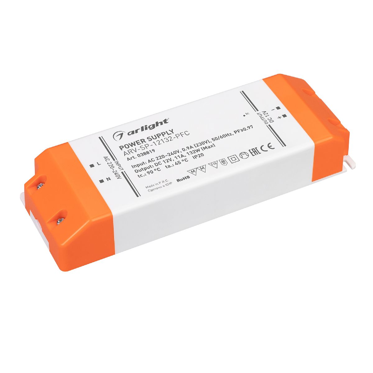 Блок питания ARV-SP-24100-PFC (24V, 4.17A, 100W) 038818