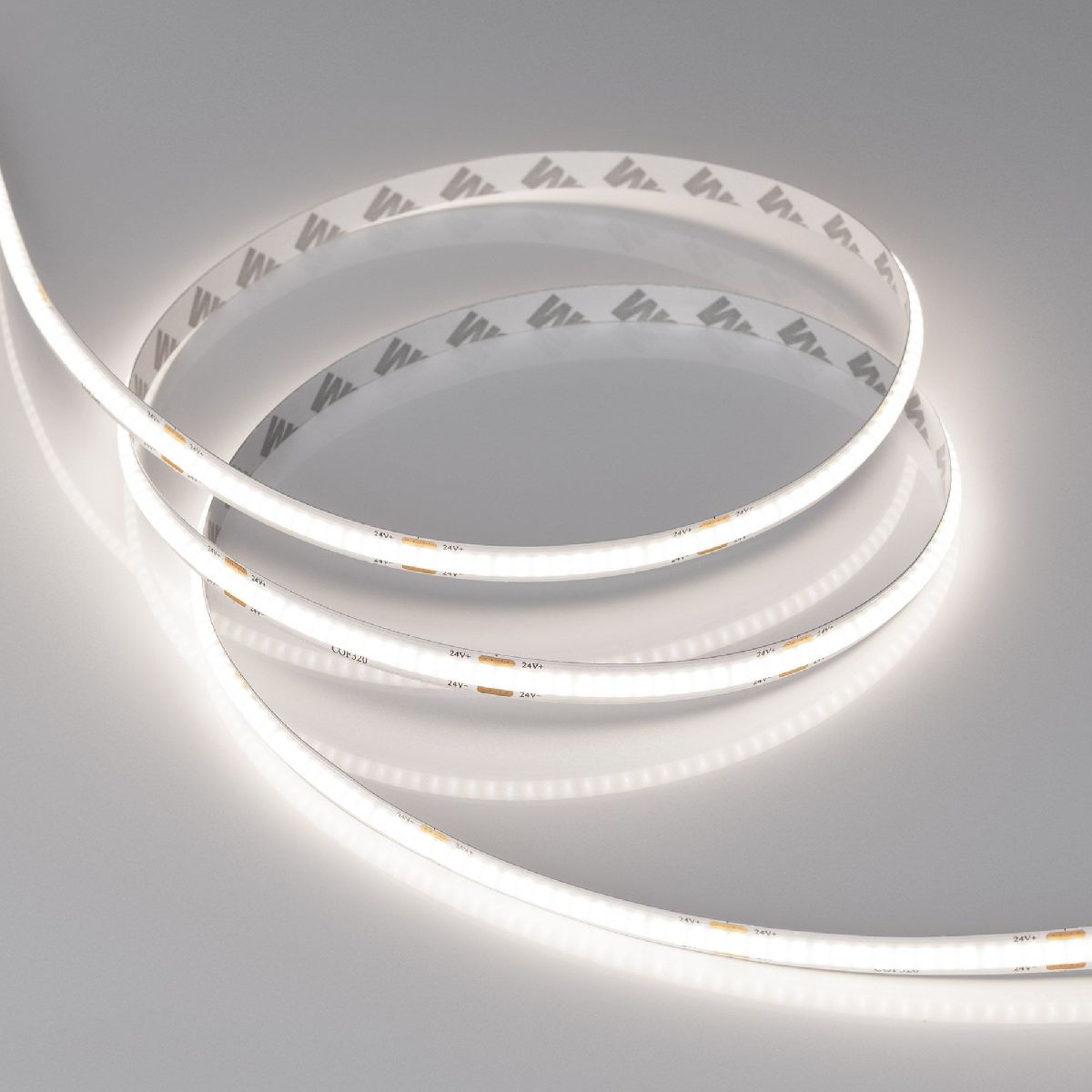Светодиодная лента COB-X320-8mm 24V White6000 (8 W/m, IP20, 5m) 039020(1)