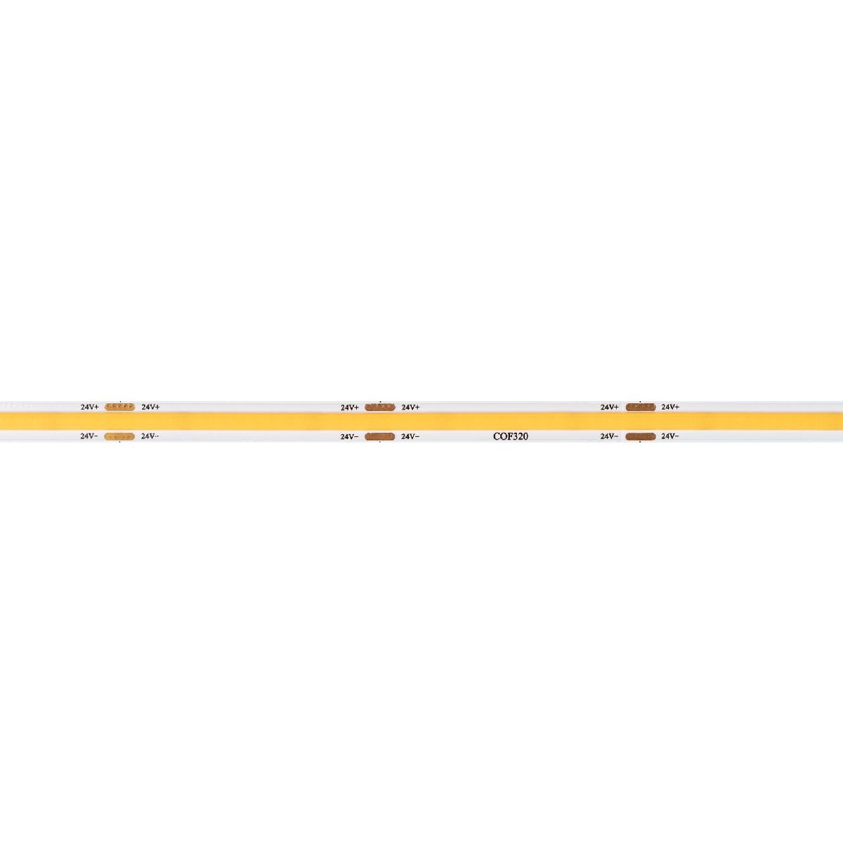 Светодиодная лента COB-X320-8mm 24V Warm3000 (8 W/m, IP20, 5m) 039022(1)