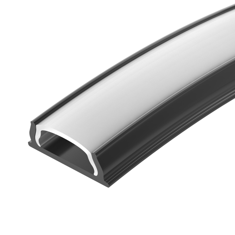Алюминиевый профиль ARH-BENT-W11-2000 ANOD BLACK 039583
