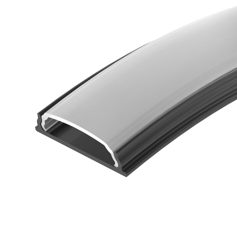 Алюминиевый профиль ARH-BENT-W18-2000 ANOD BLACK 039588