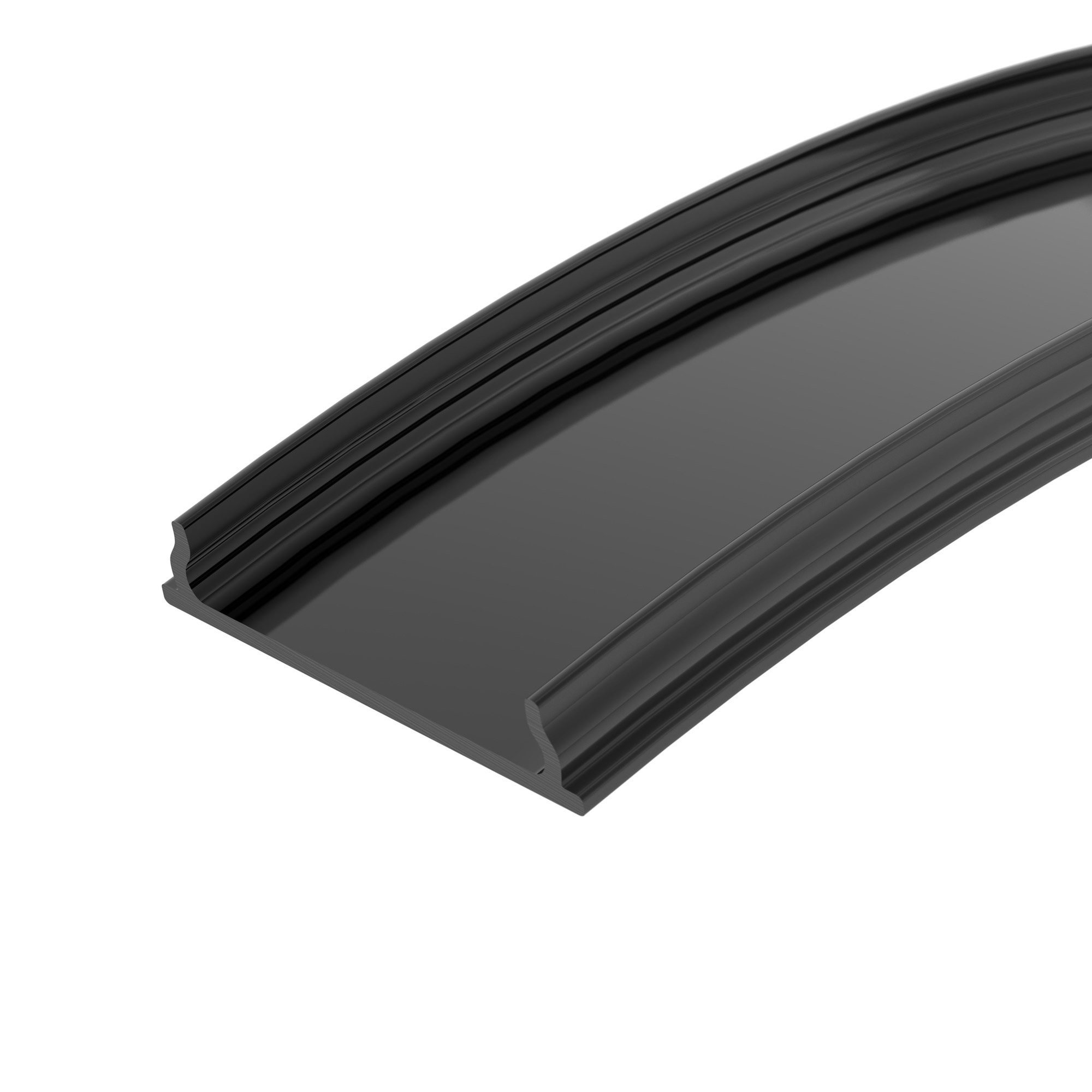 Алюминиевый профиль ARH-BENT-W18-2000 ANOD BLACK 039588