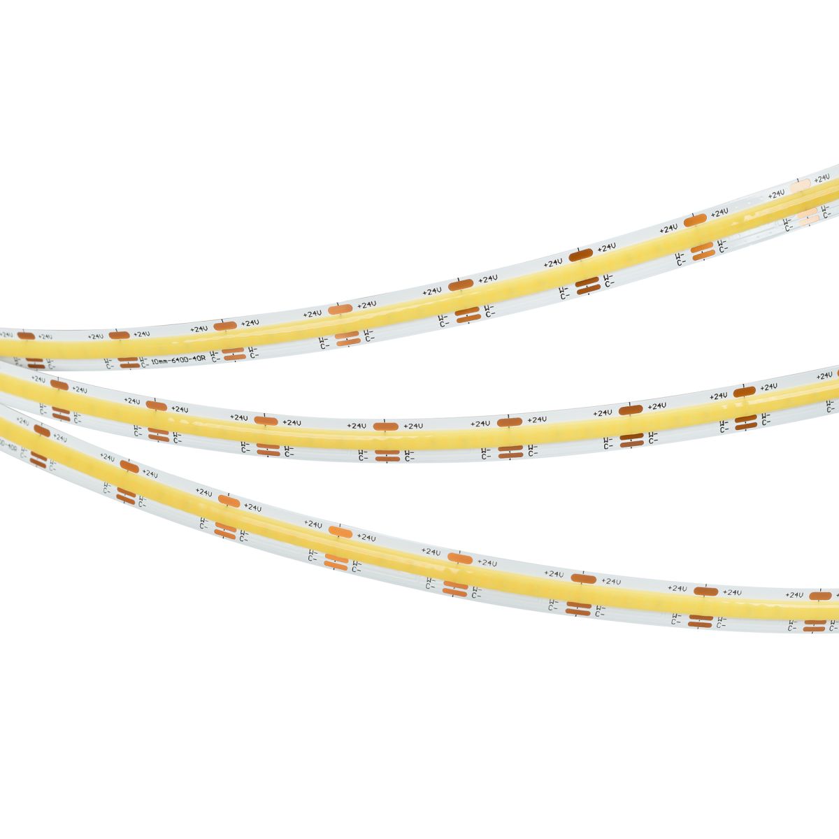 Светодиодная лента CSP-X640-10mm 24V White-MIX (23 W/m, IP20, 5m) (Изменяемая ЦТ) 039740(1)