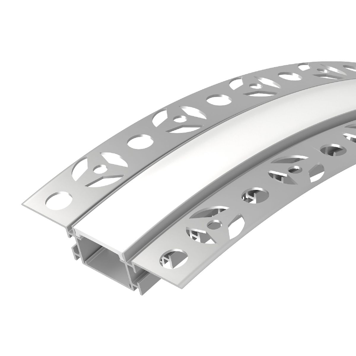 Алюминиевый профиль FANTOM-BENT-W23-TOP-2000 ANOD 040347(1)