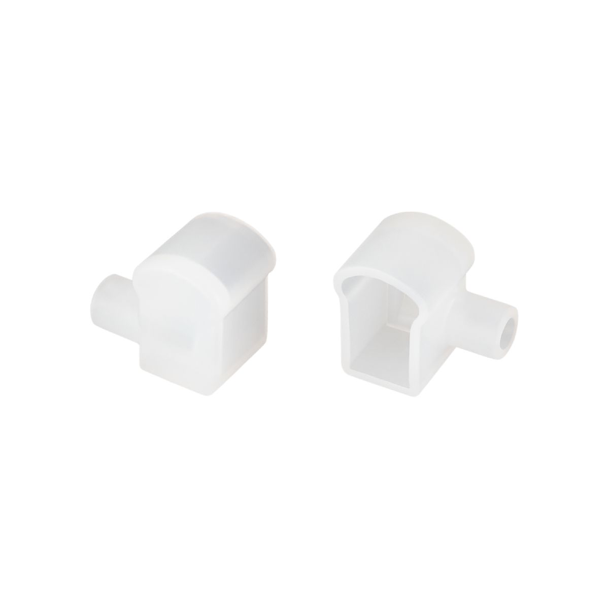 Заглушка WPH-FLEX-0817-SIDE WHITE с отверстием 040853