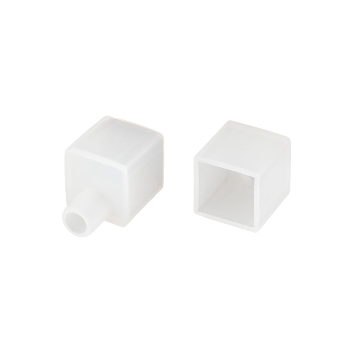 Заглушка WPH-FLEX-1212-TOP WHITE с отверстием 040859