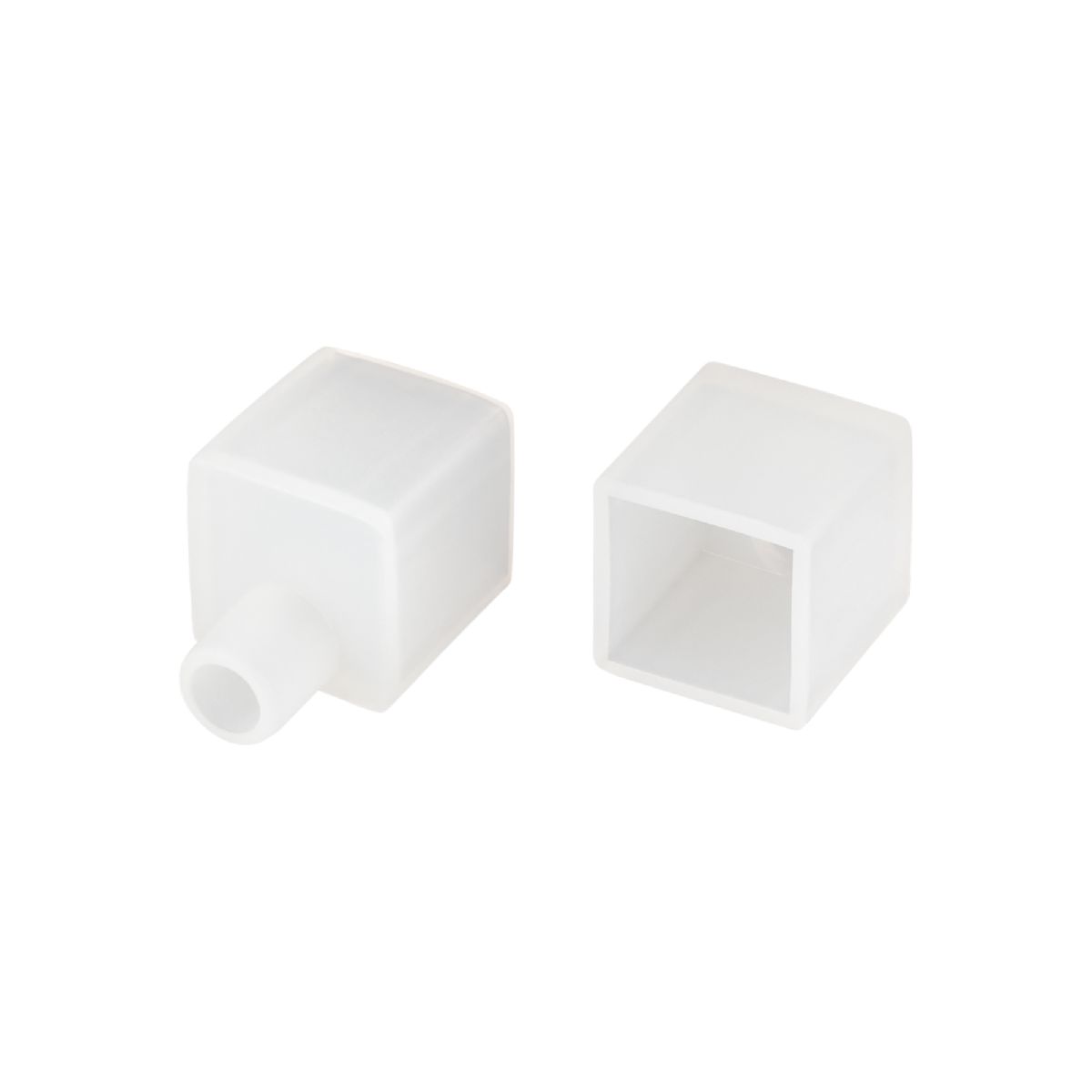 Заглушка WPH-FLEX-1414-TOP WHITE с отверстием 040862